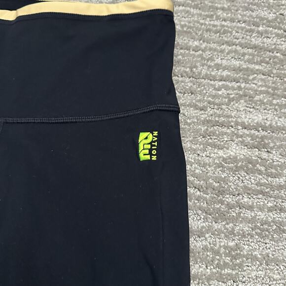 P.E Nation Leggings Womens Small Multicolor Colorblock High Rise Compression - Picture 5 of 15